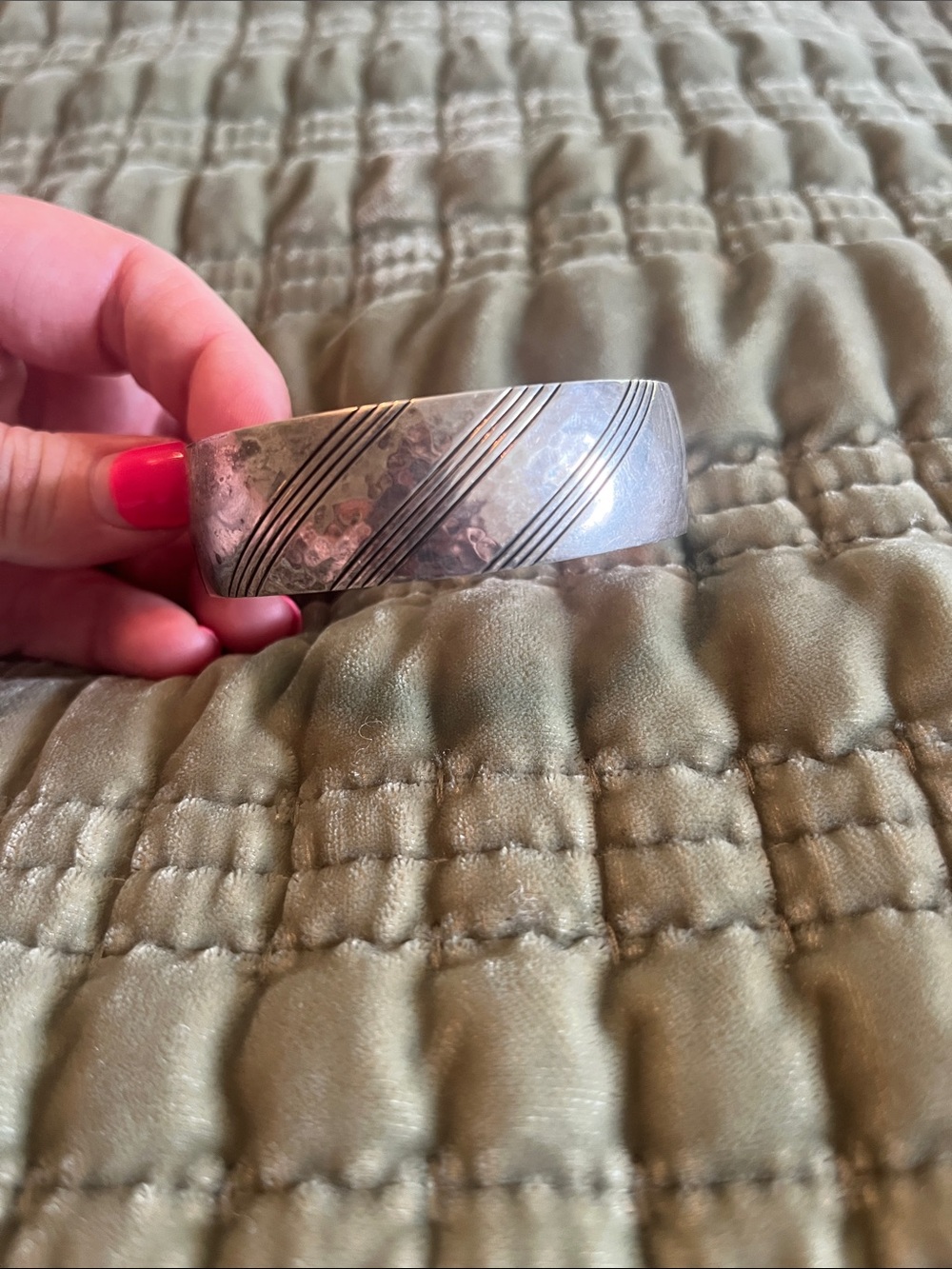 Sterling Navajo bracelet